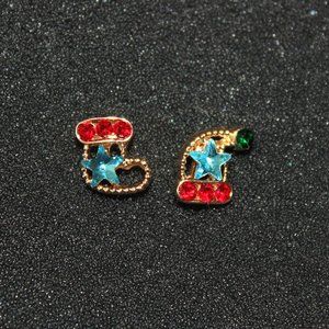 Ins Style Stub Earring Pendants Christmas